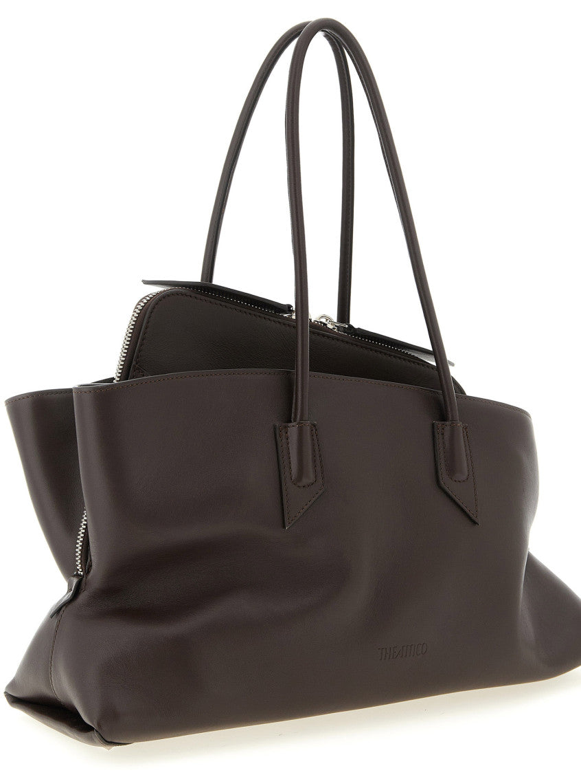 Brown La Passeggiata Medium Shoulder Bag 3