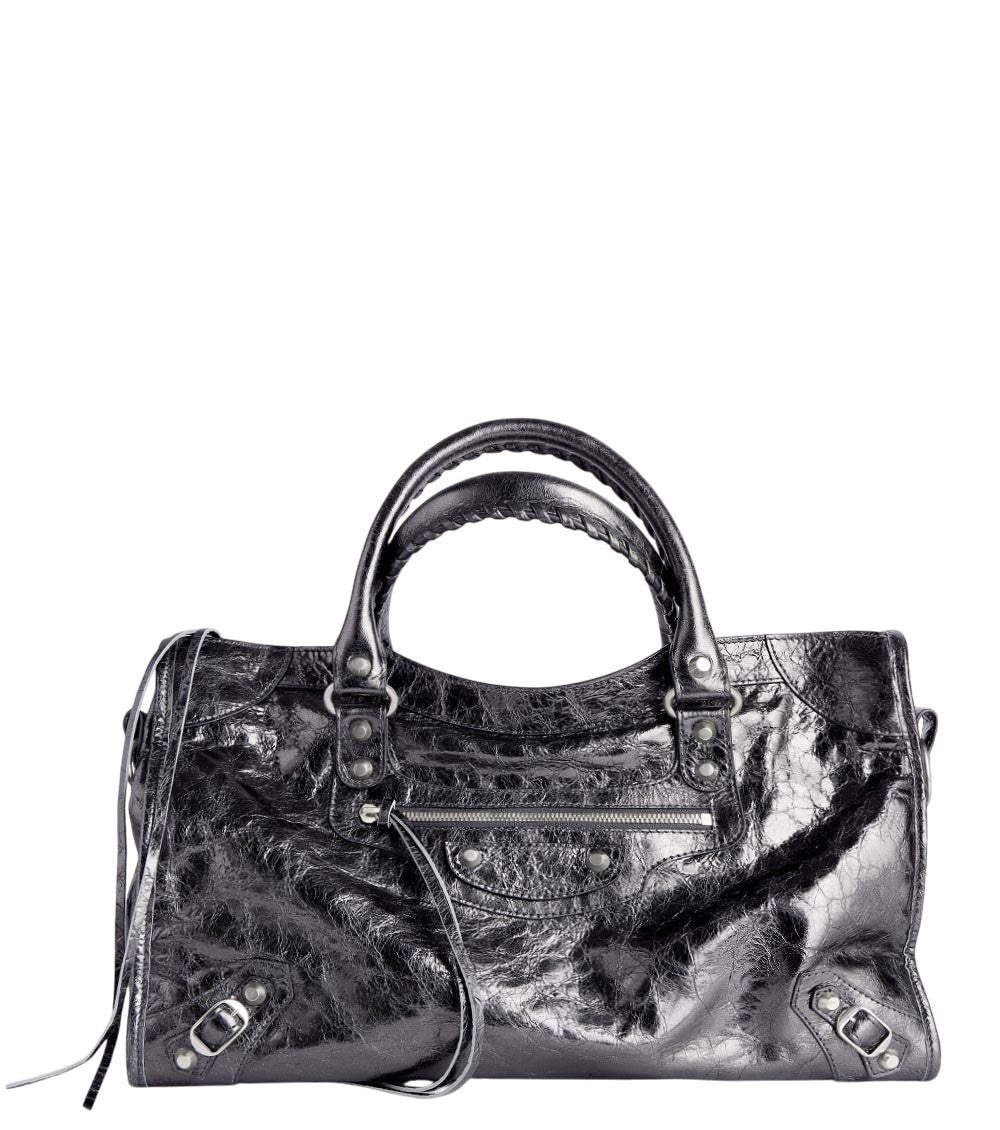 Dark Grey Le City Medium Tote 1