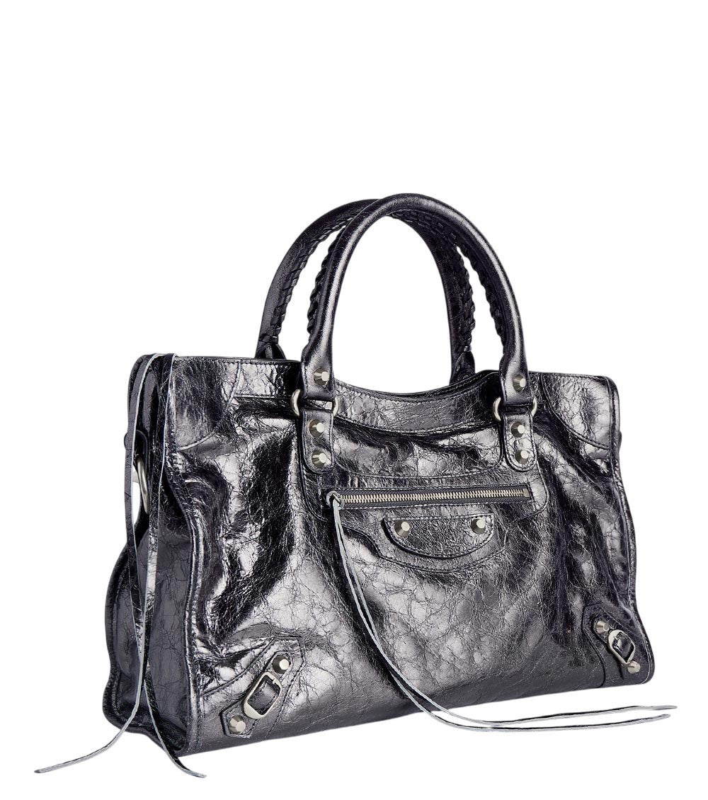 Dark Grey Le City Medium Tote 2