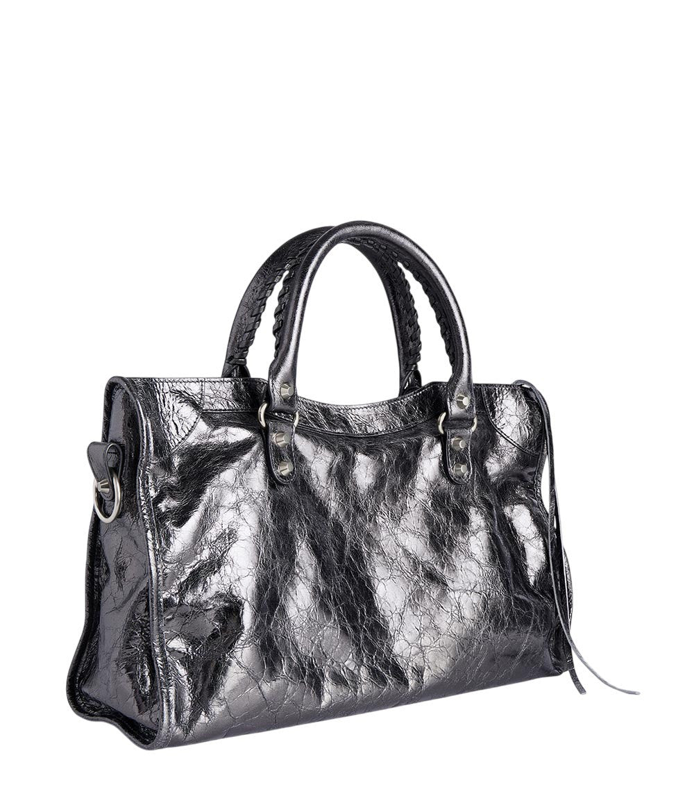 Dark Grey Le City Medium Tote 4