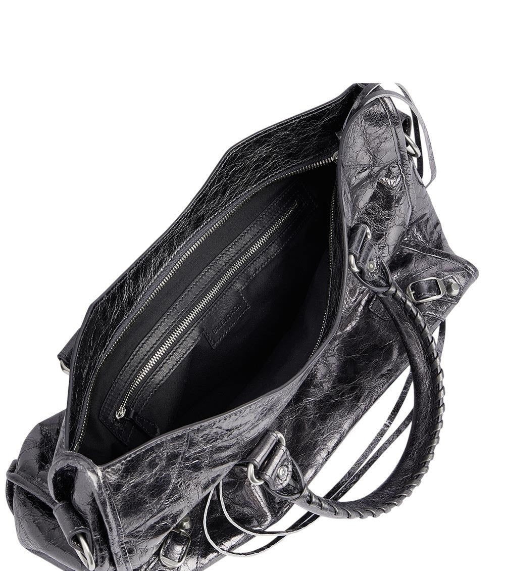Dark Grey Le City Medium Tote 5