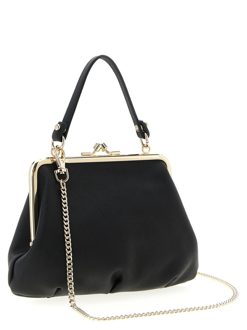 Black Granny Frame Clutch 2