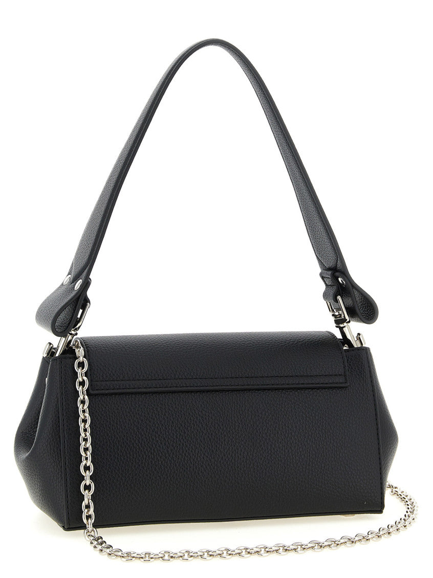 Black Hazel Medium Shoulder Bag 2