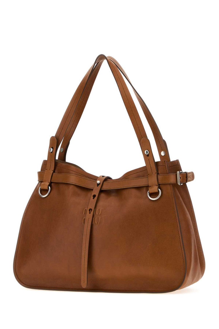Brown Logo Large Tote 2