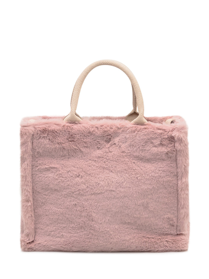 Pink Logo Large Tote 4