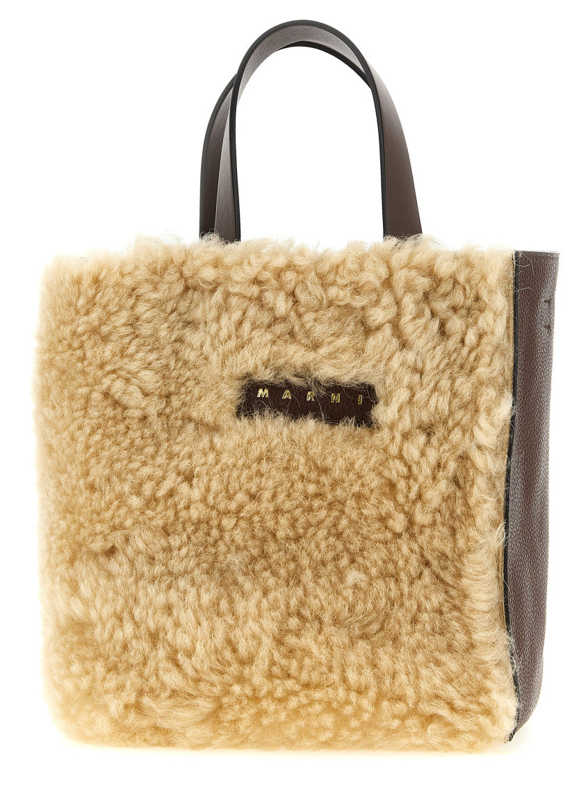 Beige Museo Small Tote 1