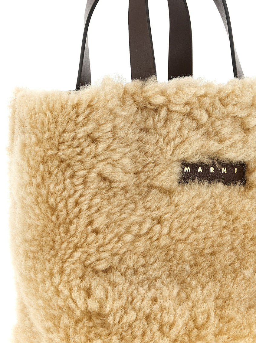 Beige Museo Small Tote 3