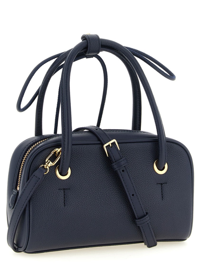 Navy Blue Poppy Mini Satchel 2
