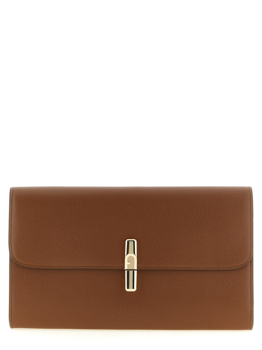 Brown Iride Clutch 1