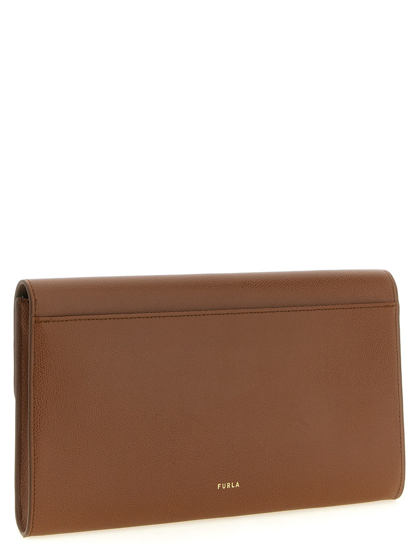 Brown Iride Clutch 2