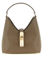 Taupe Iride Mini Shoulder Bag 1