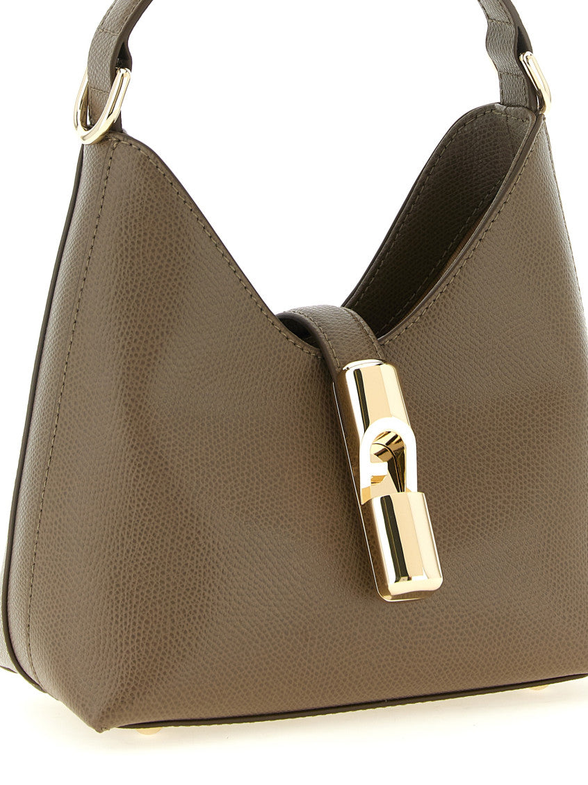 Taupe Iride Mini Shoulder Bag 3