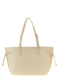 White Ava Medium Tote 1