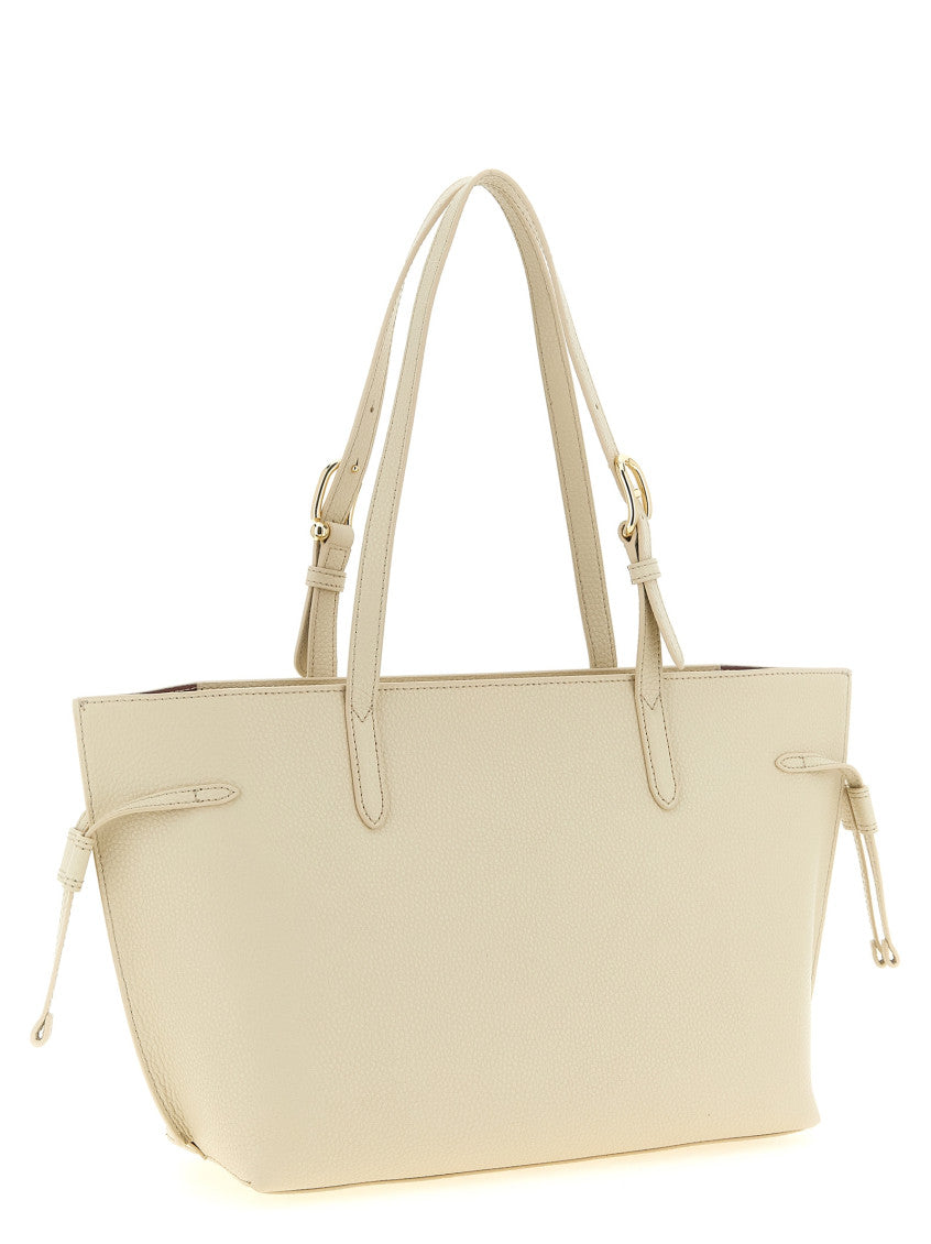 White Ava Medium Tote 2