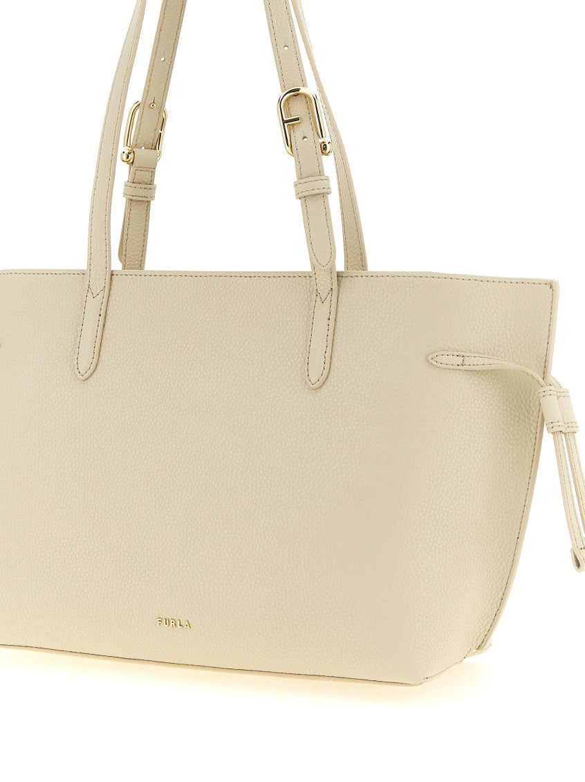 White Ava Medium Tote 3