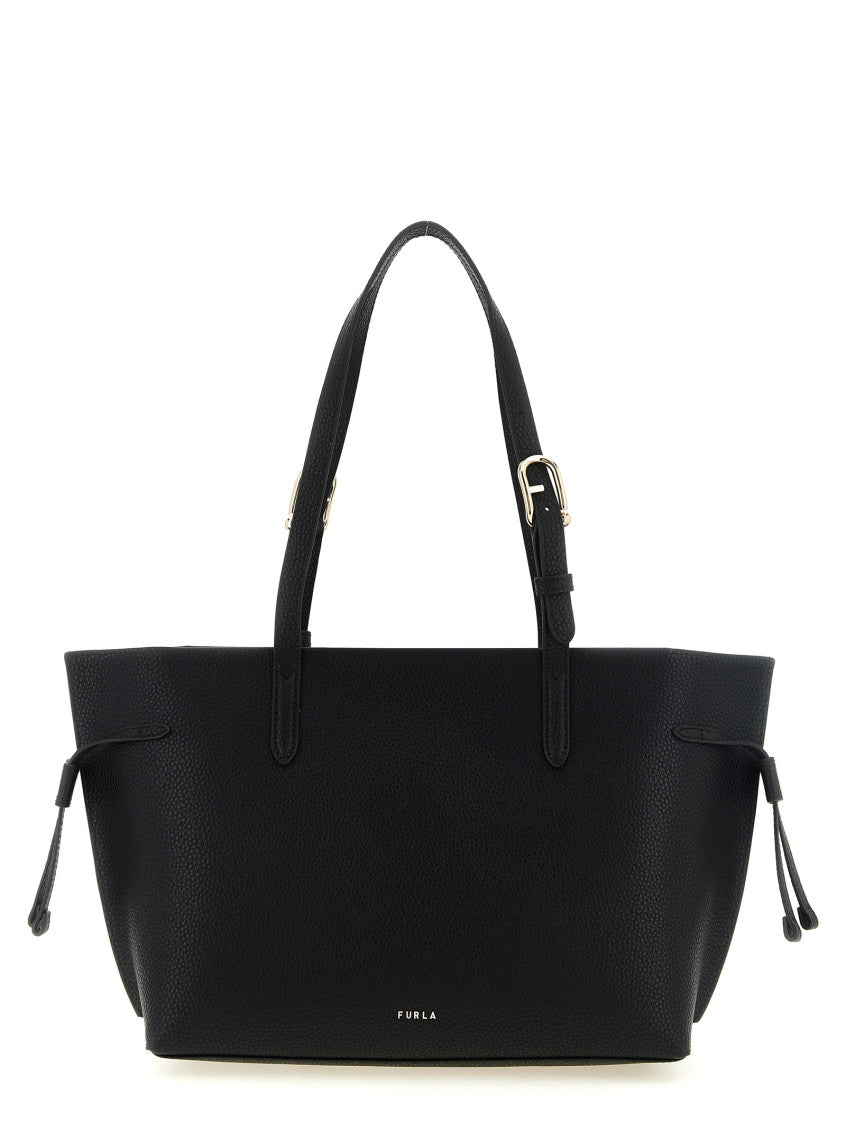 Black Ava Medium Tote 1