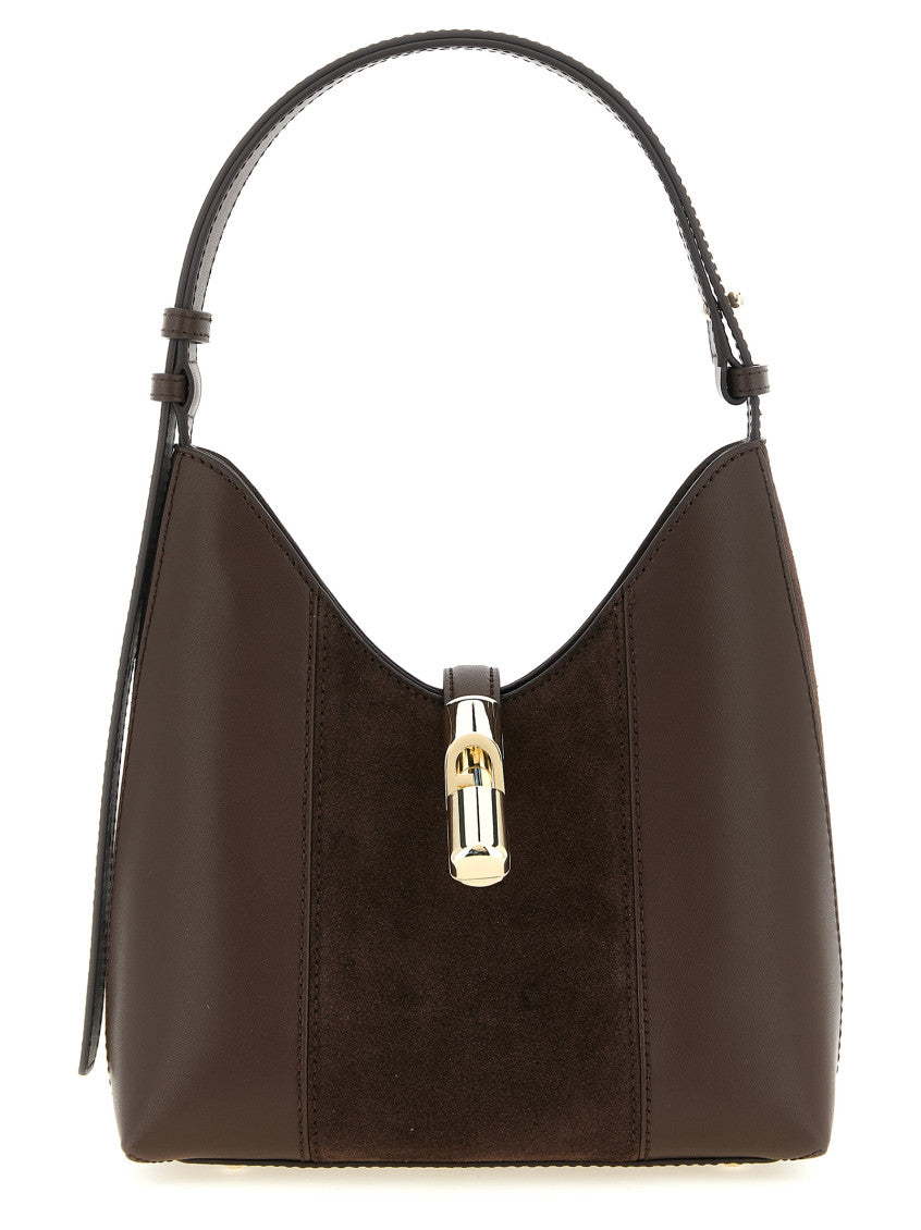Brown Goccia Small Shoulder Bag 1