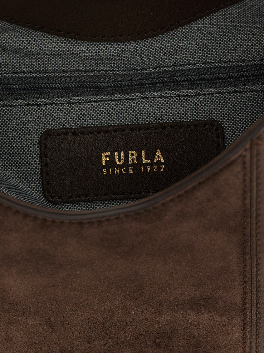 Brown Goccia Small Shoulder Bag 4