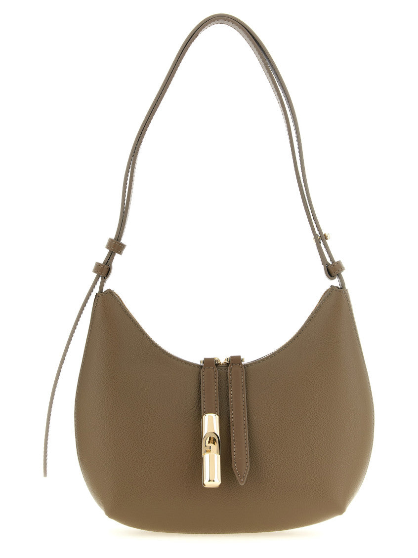 Beige Goccia Small Shoulder Bag 1