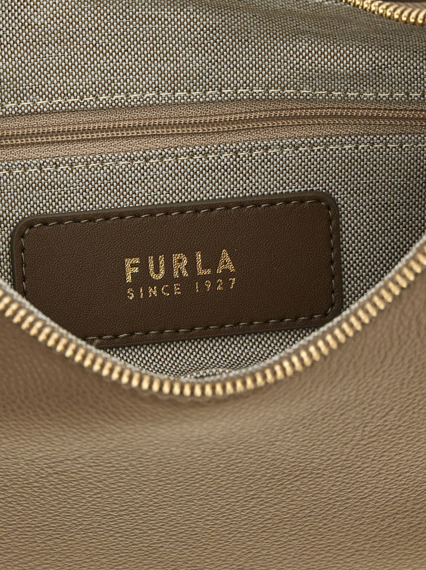 Beige Goccia Small Shoulder Bag 4
