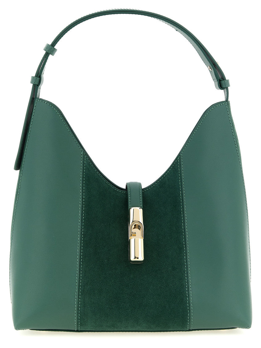 Green Goccia Medium Shoulder Bag 1