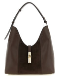 Brown Goccia Medium Shoulder Bag 1