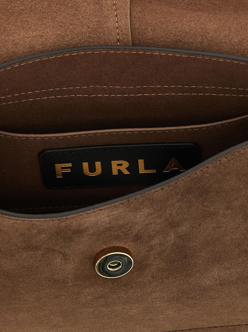 Brown Flow Medium Shoulder Bag 4