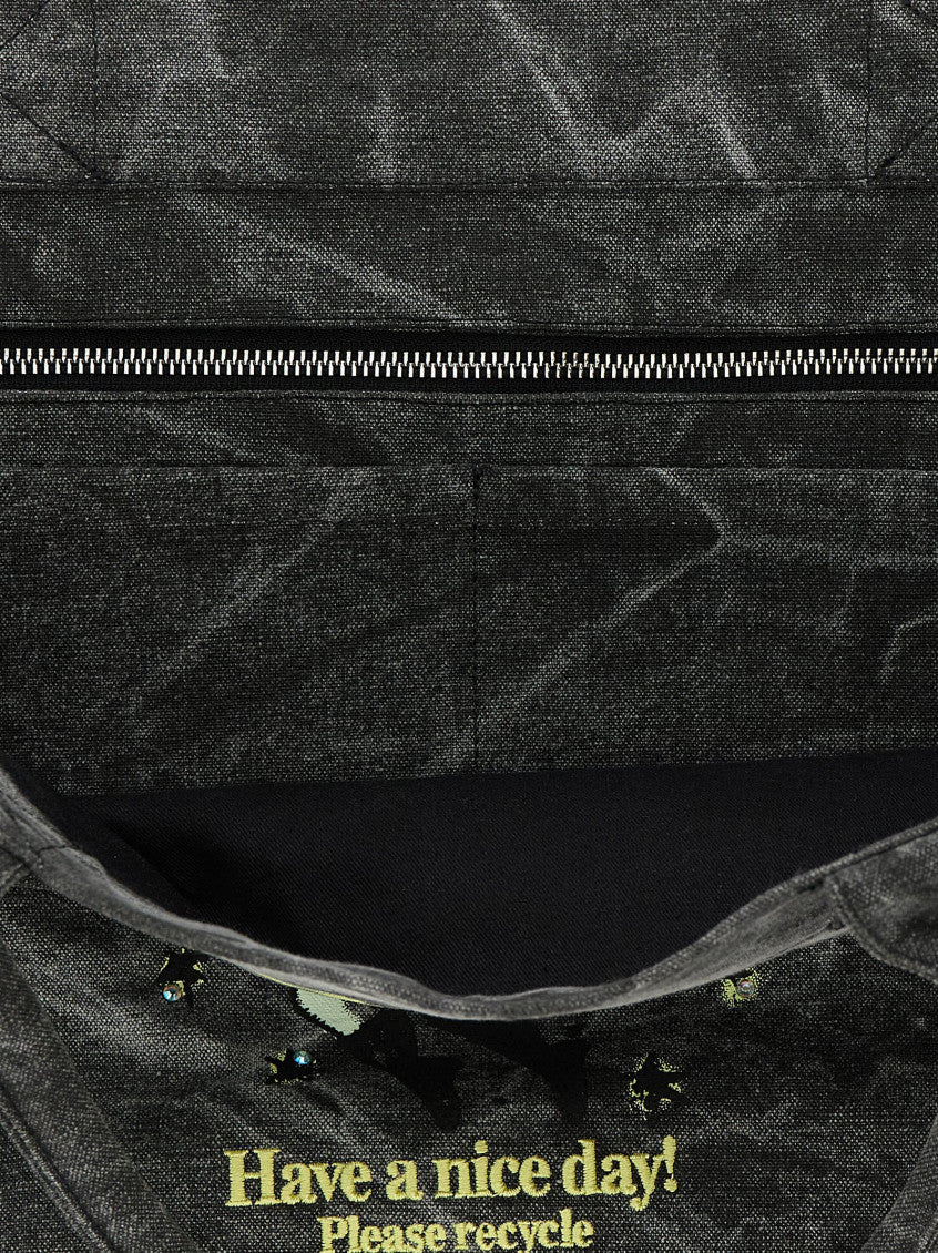 Black Fairy Medium Tote 4
