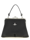 Black Granny Frame Clutch 1