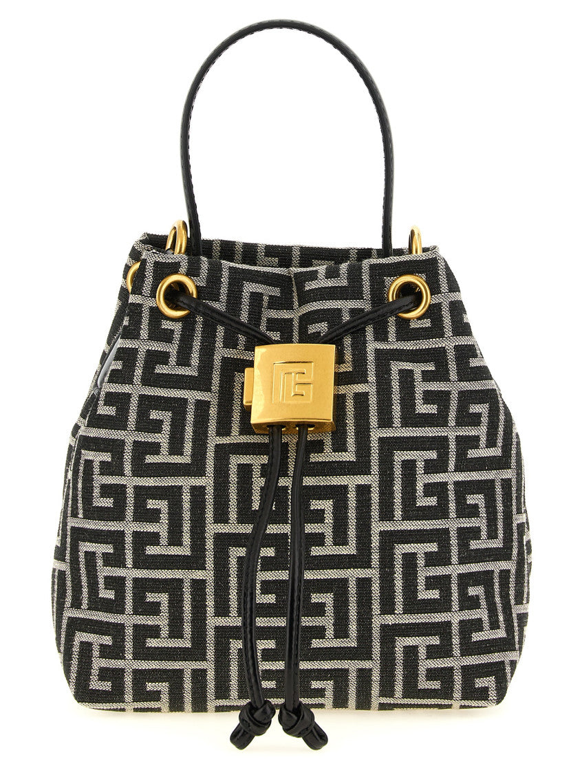 Black Pulse Mini Bucket Bag 1