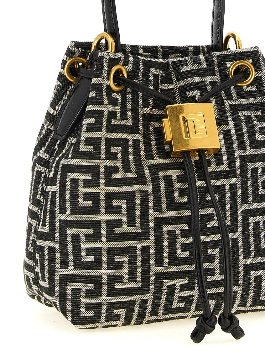 Black Pulse Mini Bucket Bag 3