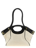 Beige Logo Medium Tote 1