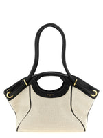 Beige Logo Medium Tote 1