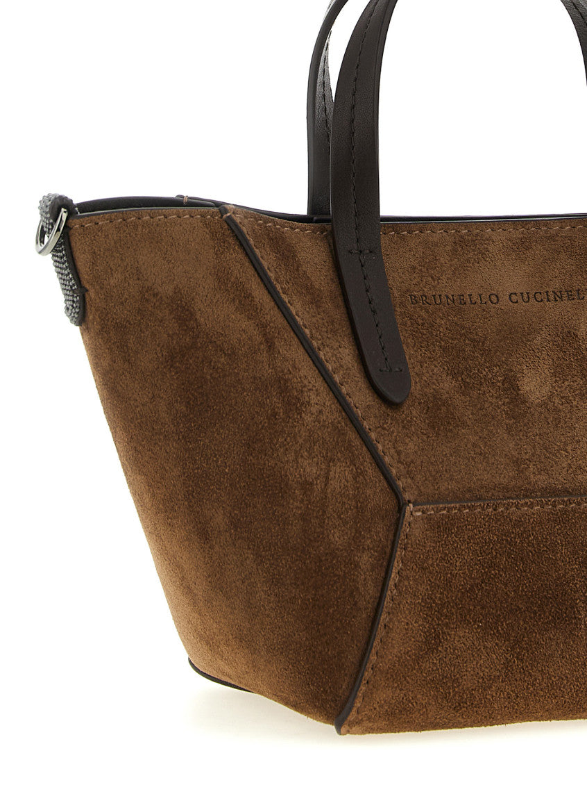 Brown BC Duo Mini Tote 4