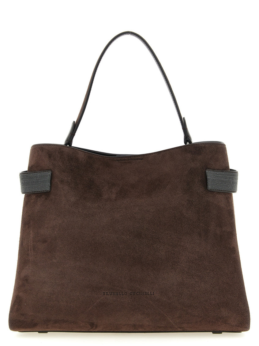 Brown Essence Large Tote 1