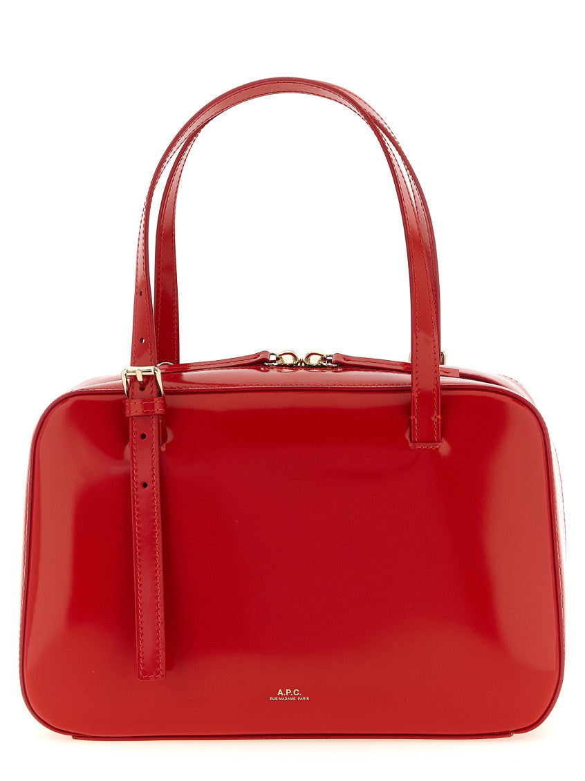 Red Virginie Small Satchel 1