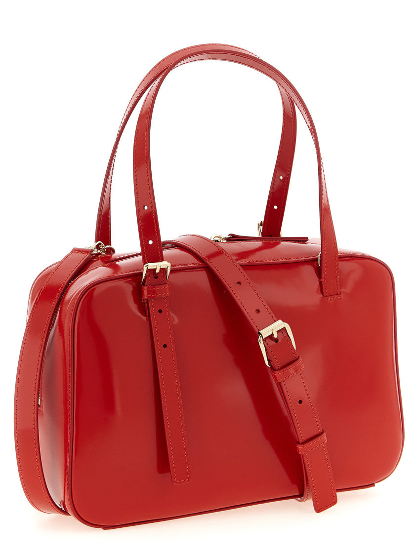 Red Virginie Small Satchel 2
