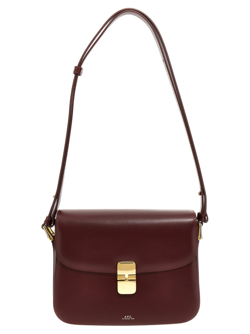 Maroon Grace Small Crossbody Bag 1