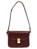 Maroon Grace Small Crossbody Bag 1