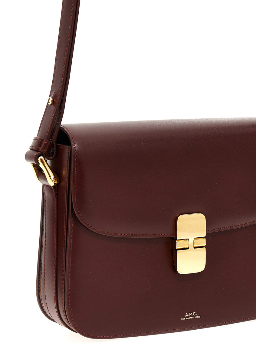 Maroon Grace Small Crossbody Bag 3