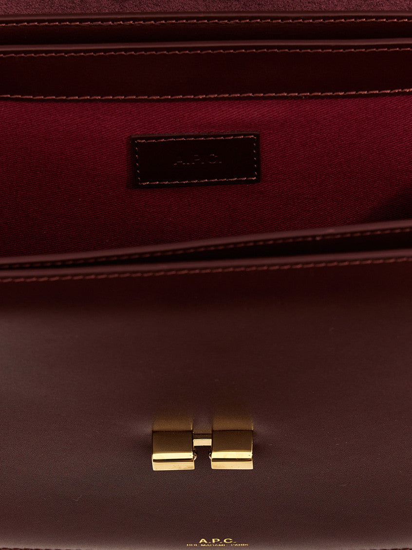 Maroon Grace Small Crossbody Bag 4