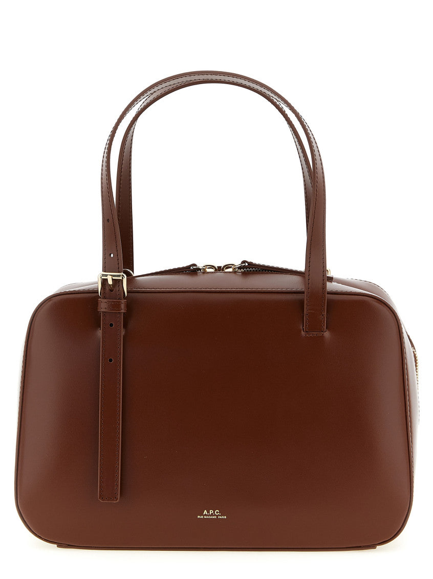 Brown Virginie Small Satchel 1
