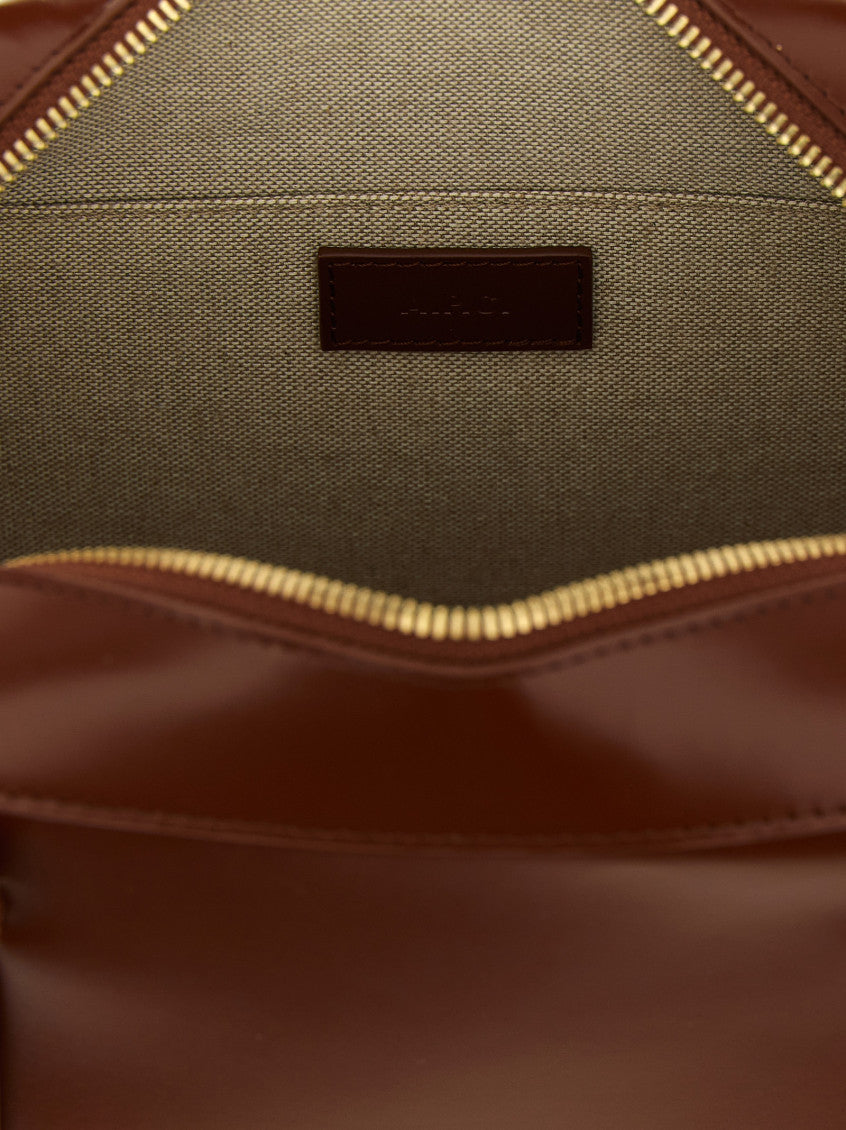 Brown Virginie Small Satchel 4