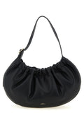 Black Ninon Hoop Large Shoulder Bag 1