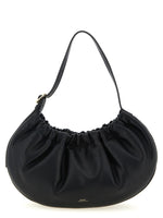 Black Ninon Hoop Large Shoulder Bag 1