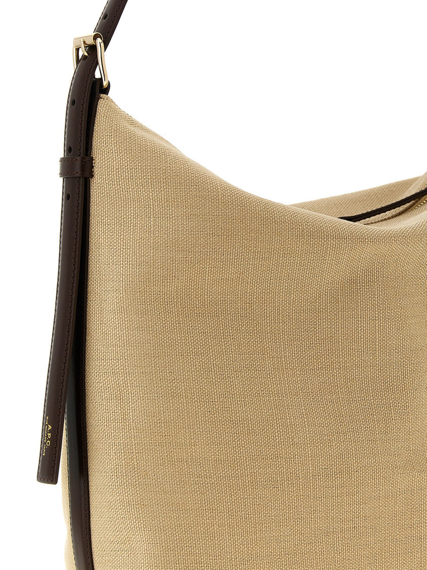 Beige Vera Medium Shoulder Bag 3
