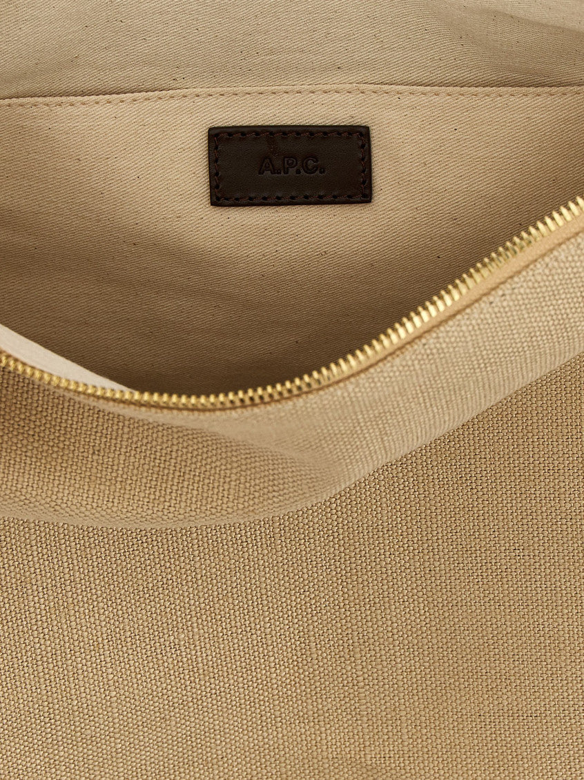 Beige Vera Medium Shoulder Bag 4