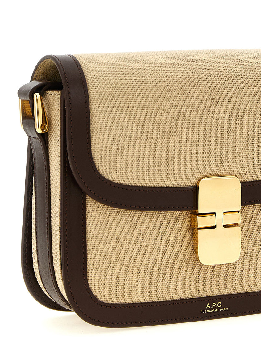 Beige Grace Small Crossbody Bag 3