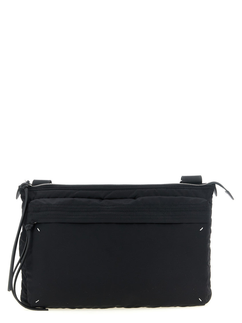 Black East West Large Messenger Bag 1