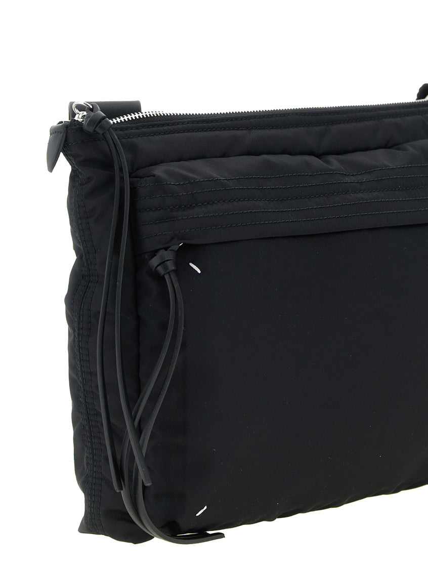 Black East West Large Messenger Bag 3